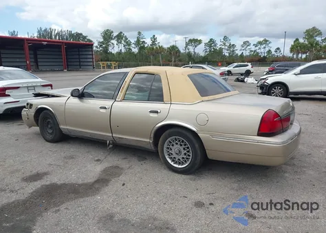 2000 Mercury Grand Marquis Gs z USA, uszkodzony, nr VIN 2MEFM74W5YX625401